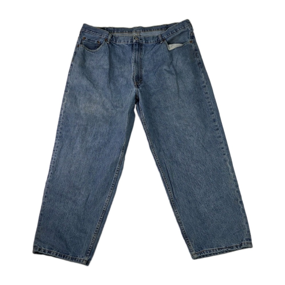 Levis 560 Jeans Mens Size 44x30  Tapered Fit High Rise Blue Denim Pants